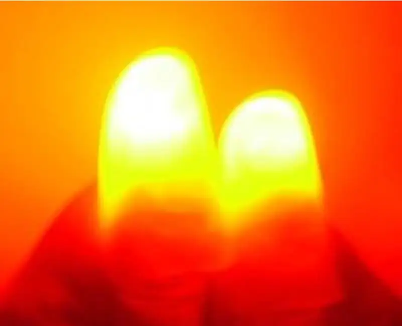 1 Pair Creative Magic Red Light Up Thumb Tips with LED Red Magic Thumb Tip Light Illusion Soft Standard Size 2 Pcs Props Gift E