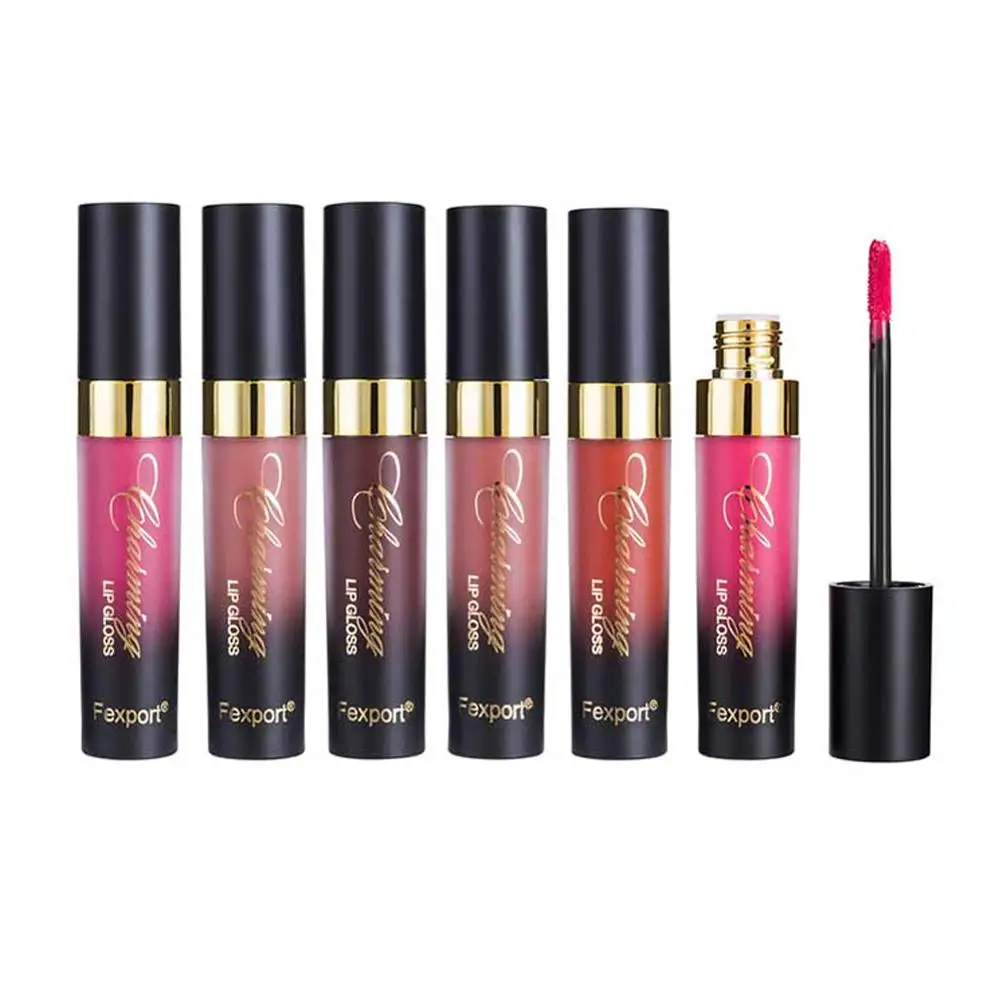 

Matte Liquid Waterproof Lipsticks Makeup Lip Tint 12 Colors Long-lasting Lipstick Sexy Women