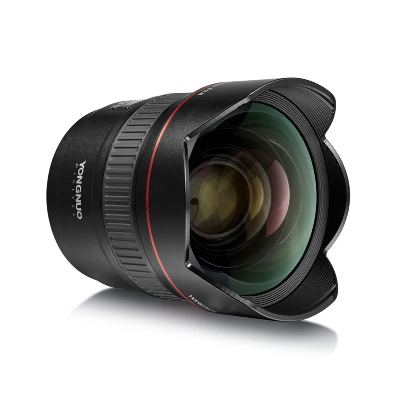 Сверхширокоугольный объектив YONGNUO YN14mm F2.8 Автофокус AF MF металлический с