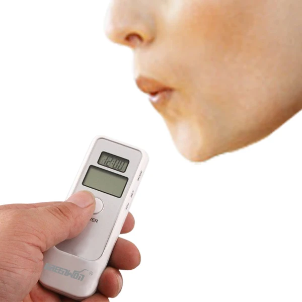 Двойной ЖК-дисплей тестер алкоголя дыхательный детектор алкоголя для автомобиля аксессуары