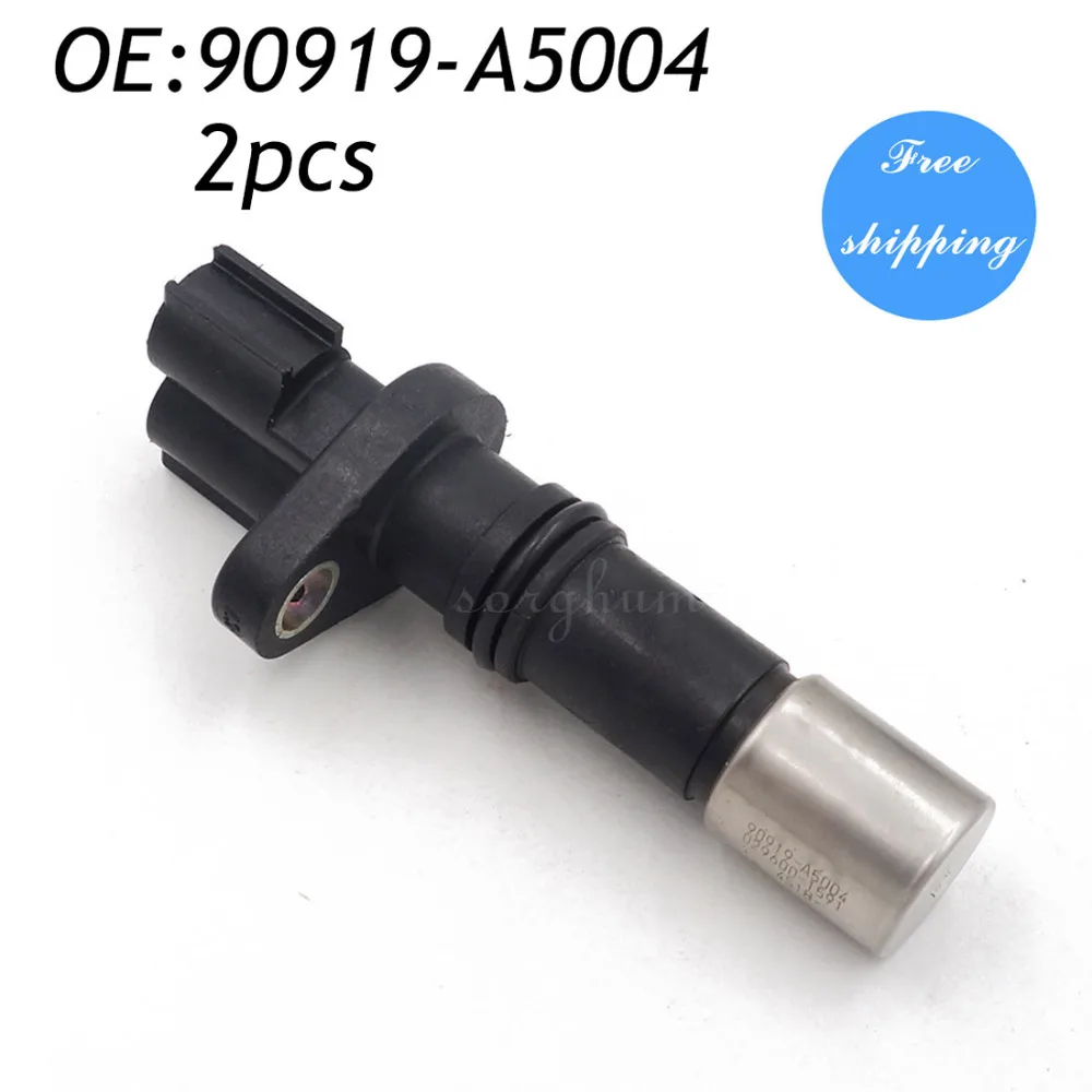 

2PCS Crankshaft Position Sensor For 10-14 Toyota Camry Scion Lexus 2.5L 90919-A5004 90919-05045 90919-05070
