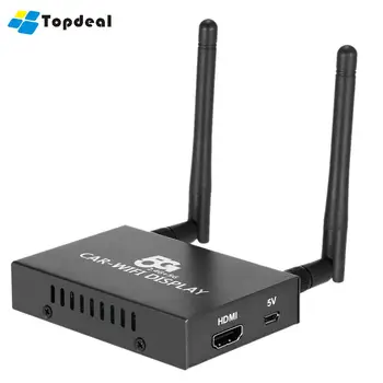 

PVT 898 5G/2.4G Car WiFi Display Dongle Receiver Linux System Airplay Mirroring Miracast DLNA Airsharing HD 1080P for HDTV