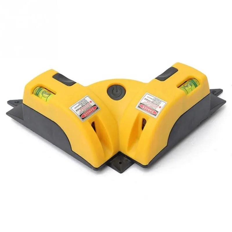 

90 degree Vertical Horizontal Line Laser Level Projection Square Level Right Angle Measuring Tools