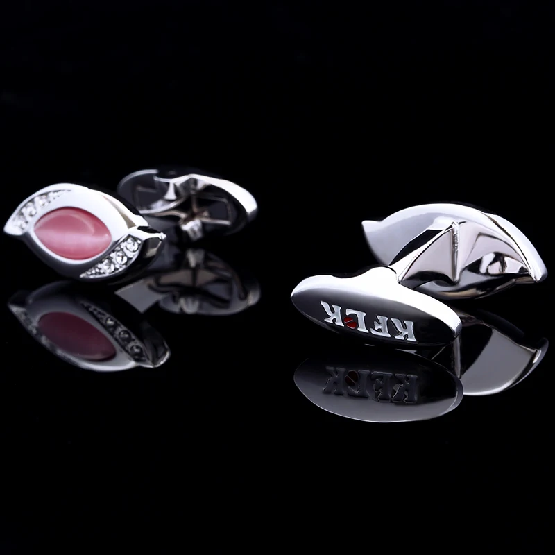 Cena KFLK biżuteria koszula spinki do mankietów spinki do mankietów dla kobiet marki pani spinki do mankietów sprzedaż hurtowa przyciski różowy moda luksusowych wysokiej jakości darmowa wysyłka