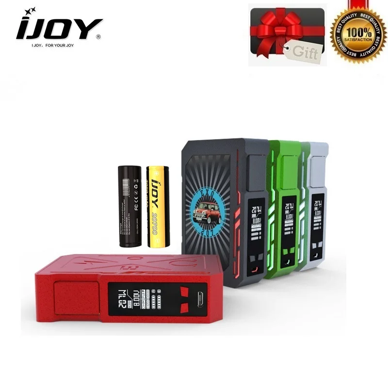 

Original IJOY EXO PD270 Box Mod 207W E Cigarettes Electronic Cigarette Vape Mods RGB OLED screen Vaporizer Dual 20700 Battery