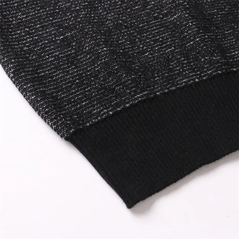 MuLS 2019 Birdseye Knit Sweater Men Pullover Colored Wool Spring Sweater Jumpers Autumn Male Cotton knitwear Blue Black Red Grey 03
