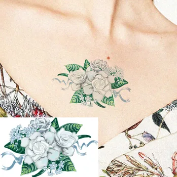 

New Style DIY painted temporary tattoo sticker tatoo tatto fake tattoo makeup tatouage temporaire temporary tatoo XL61