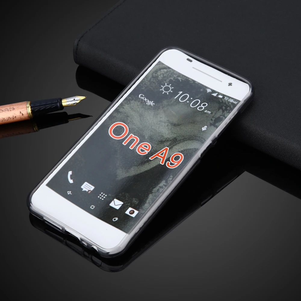 2 шт TPU Прозрачная мягкая Резина матовый защитный чехол для HTC One A9/A9s/X9/10 PRO/M10
