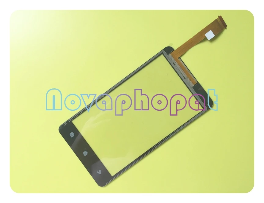 Novaphopat Черный сенсорный экран для HTC Desire L T528E дигитайзер Замена сенсорного экрана +