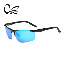OSG Aluminum Magnesium sunglasses vintage men Polarized Coating Mirror Sun Glasses oculos Male Eyewear Accessories For Men 2017