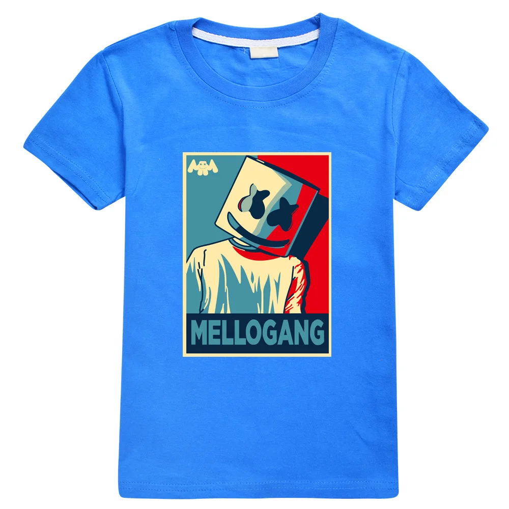 Modis dj marshmello Kids t shirts hoodie clothes Child Black New summer top Short Sleeve T-shirt for Girls Boys 100%cotton Modis dj marshmello Kids t shirts hoodie clothes Child Black New summer top Short Sleeve T-shirt for Girls Boys 100%cotton