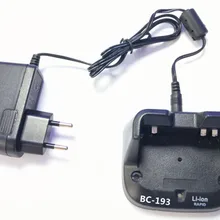 Радио двухстороннее зарядное устройство для BC-193 BC193 для Li батареи для ICOM для IC-V80 IC V80E IC F27SR 2 way Радио