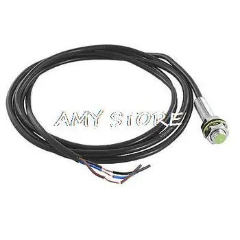 

DC 12-24V NPN NO Tubular Inductive Proximity Sensor Switch 1.5mm PR08-1.5DN