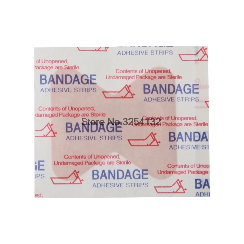 10 шт., в форме бабочки Одноразовые Медицинский адгезивный бандаж BAND-AID пластырь для ран