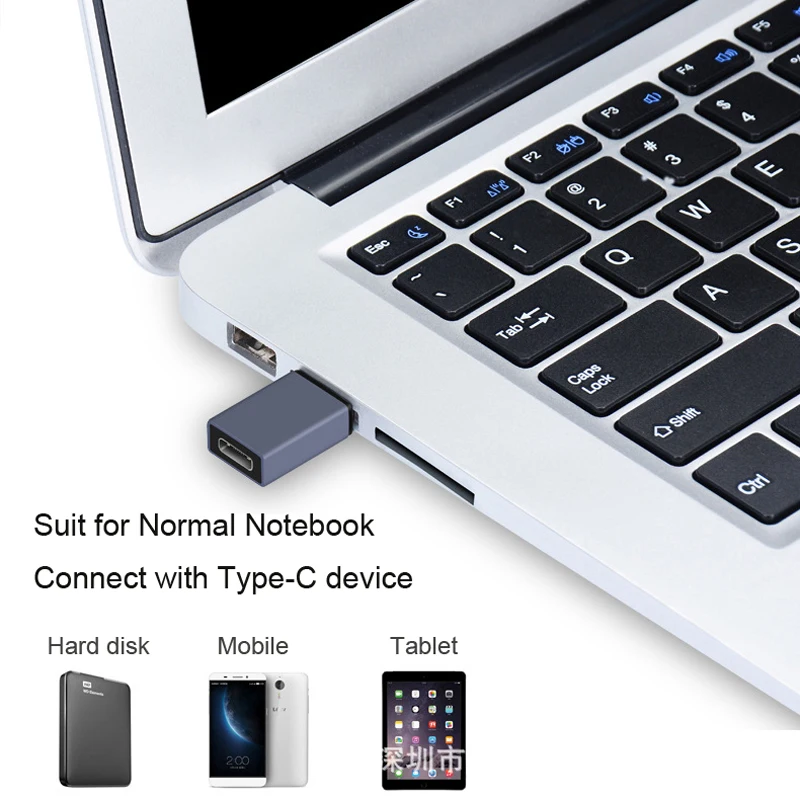 Usb type-C OTG адаптер USB штекер type-C Женский адаптер конвертер для Macbook Nexus 5X6 P Oneplus 2 3 PC зарядный адаптер синхронизации