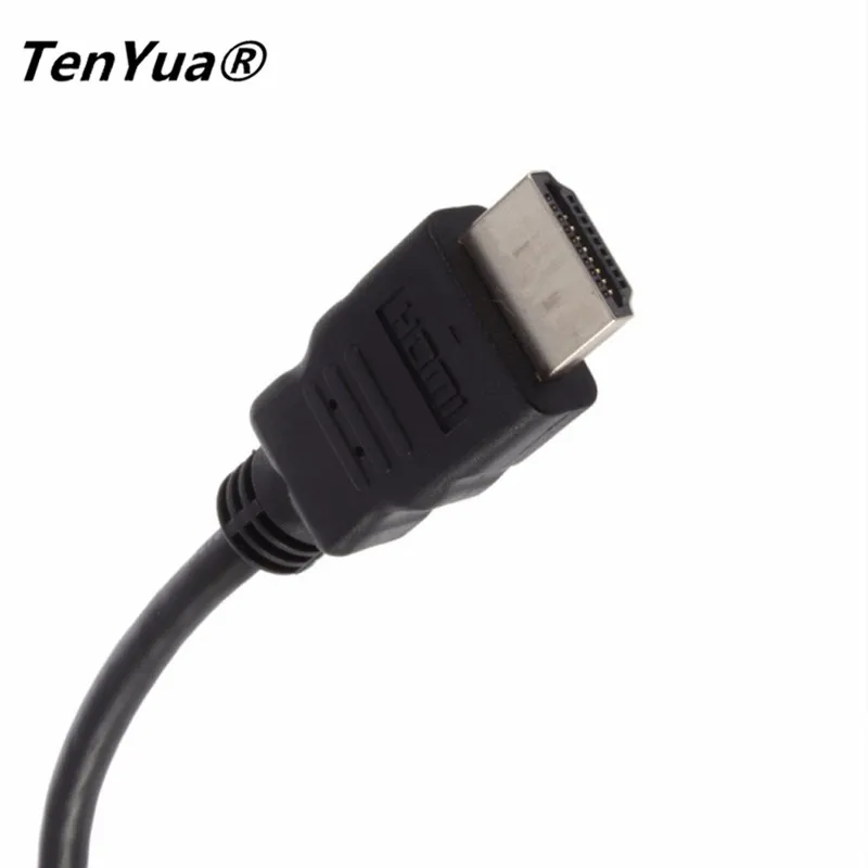  HDMI a VGA Cavo HDMI Maschio a VGA RGB Femmina HDMI a Video analogico VGA Audio Converter Adapter C