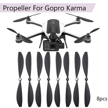 4 pairs Replacement Propellers RC Quadcopter CCW&CW Props for GoPro Karma Drone Quick Release Propeller Blades Accessories Kits 4 pairs Replacement Propellers RC Quadcopter CCW&CW Props for GoPro Karma Drone Quick Release Propeller Blades Accessories Kits