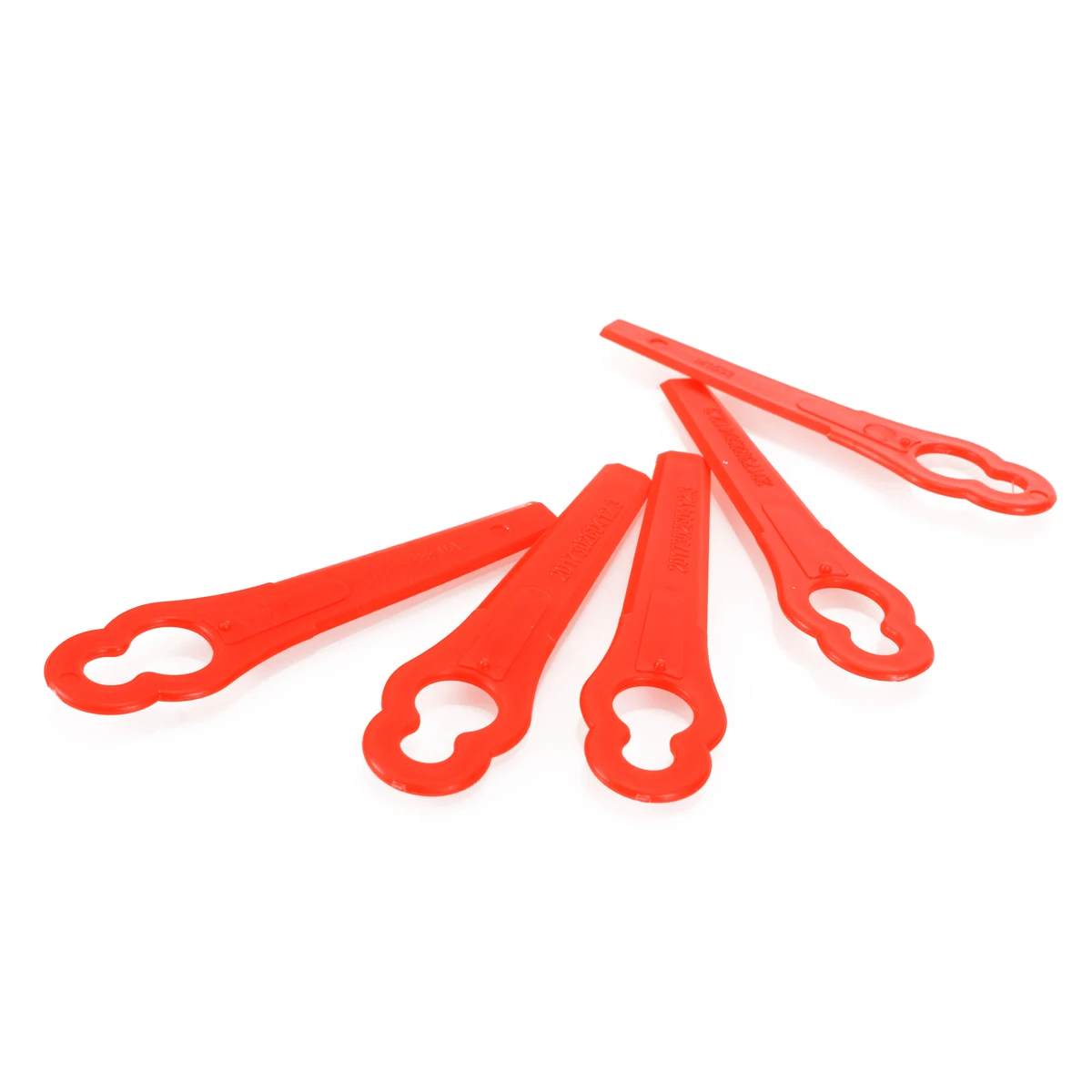 50pcs Plastic Trimmer Blades Replacement Lawn Mower Blades for Garden Grass Trimmer Parts