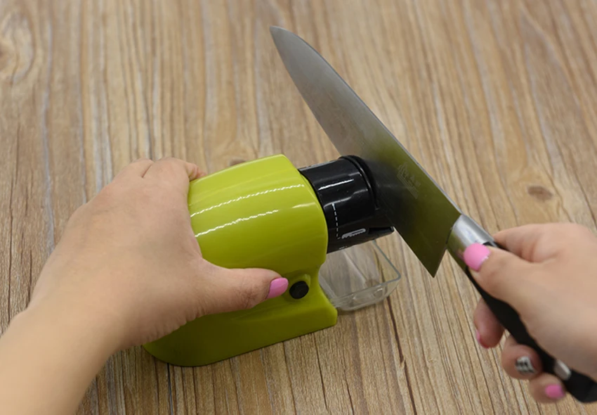 Бытовая электрическая точилка многофункциональная шлифовальная машина ABS пластиковая точилка для ножниц/кухонного ножа Millstone