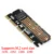 M. 2 SSD PCIE Адаптер Корпус Из Алюминиевого Сплава LED Карта Расширения Интерфейс Компьютерного Адаптера M. 2 NVMe SSD NGFF К PCIE 3.0 X16 Riser