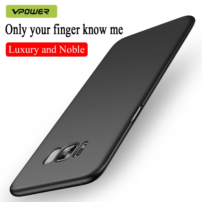 Чехол для Samsung S9 S8 galaxy Plus чехлы Vpower PC жесткий защитный чехол s9 plus задняя крышка
