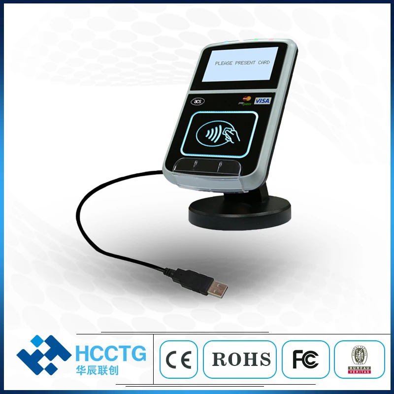 

ISO 14443 13.56MHZ USB +RJ45 Intelligent Contactless Reader With SDK Kit - ACR123
