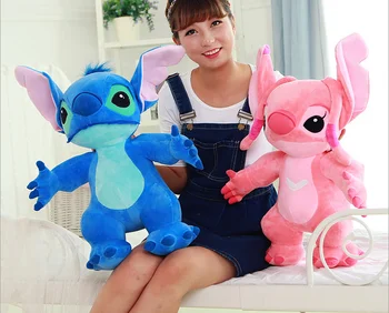

lovely plush Stitch toy new creative standing stitch doll gift about 80cm 0362