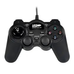 Модернизированный USB проводной контроллер для компьютерных игр Gamepad шок Вибрационный Джойстик Геймпад Джойстик контроллер для ноутбук