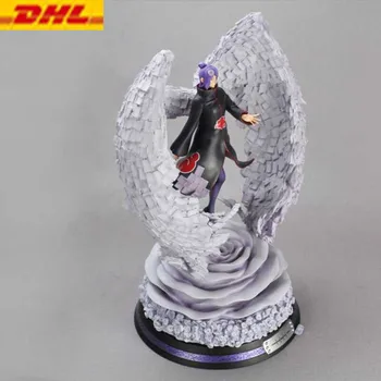 

18'' Statue Anime NARUTO Konan Full-Length Portrait Paper Angels Akatsuki Bust GK Action Figure Collectible Model Toy Y769