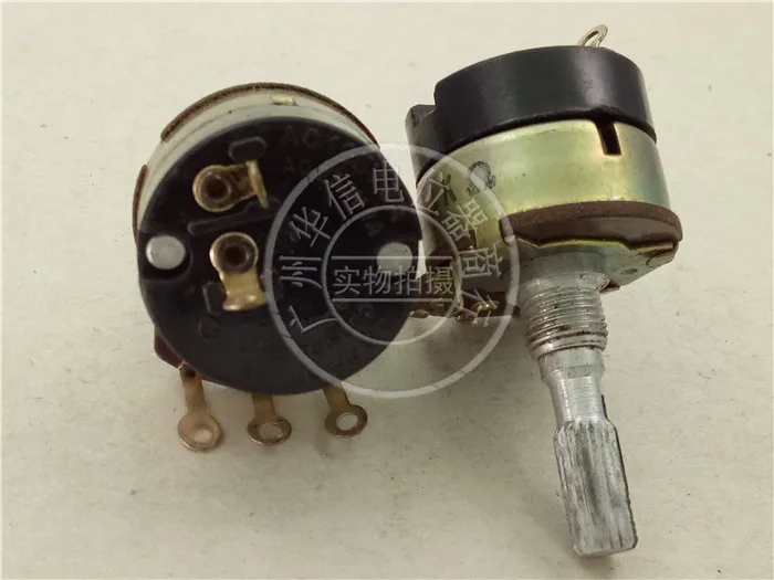 2pcs C08M08 8-40 AC125V3A 138 type B3K with switch potentiometer / 25MM flower handle