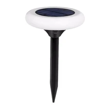 1 шт. солнечные наземные лампы светодиодные солнечные фонари для сада водонепроницаемые меняющиеся цвета Ландшафтные светильники для дорожки для наружной отделки патио Ba