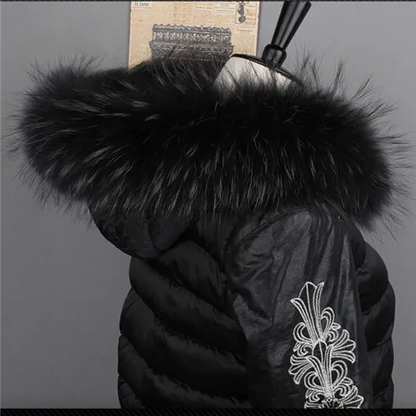 black hoodie with fur hood