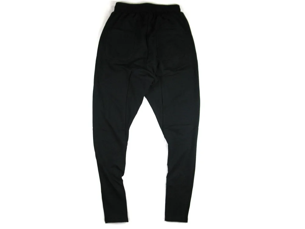 Летние корейские хип-хоп модные длинные штаны с молниями тонкие M-XL Черные Серые Мужские городские штаны для бега