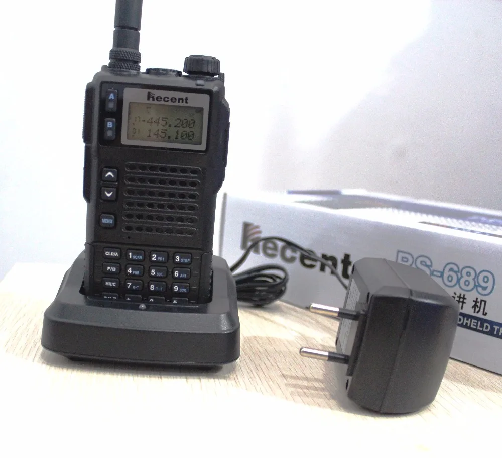 

Powerful 10w RS689 tri band walk talk UHF VHF frequency portable mobile radio phone transceiver long range interphone scanner