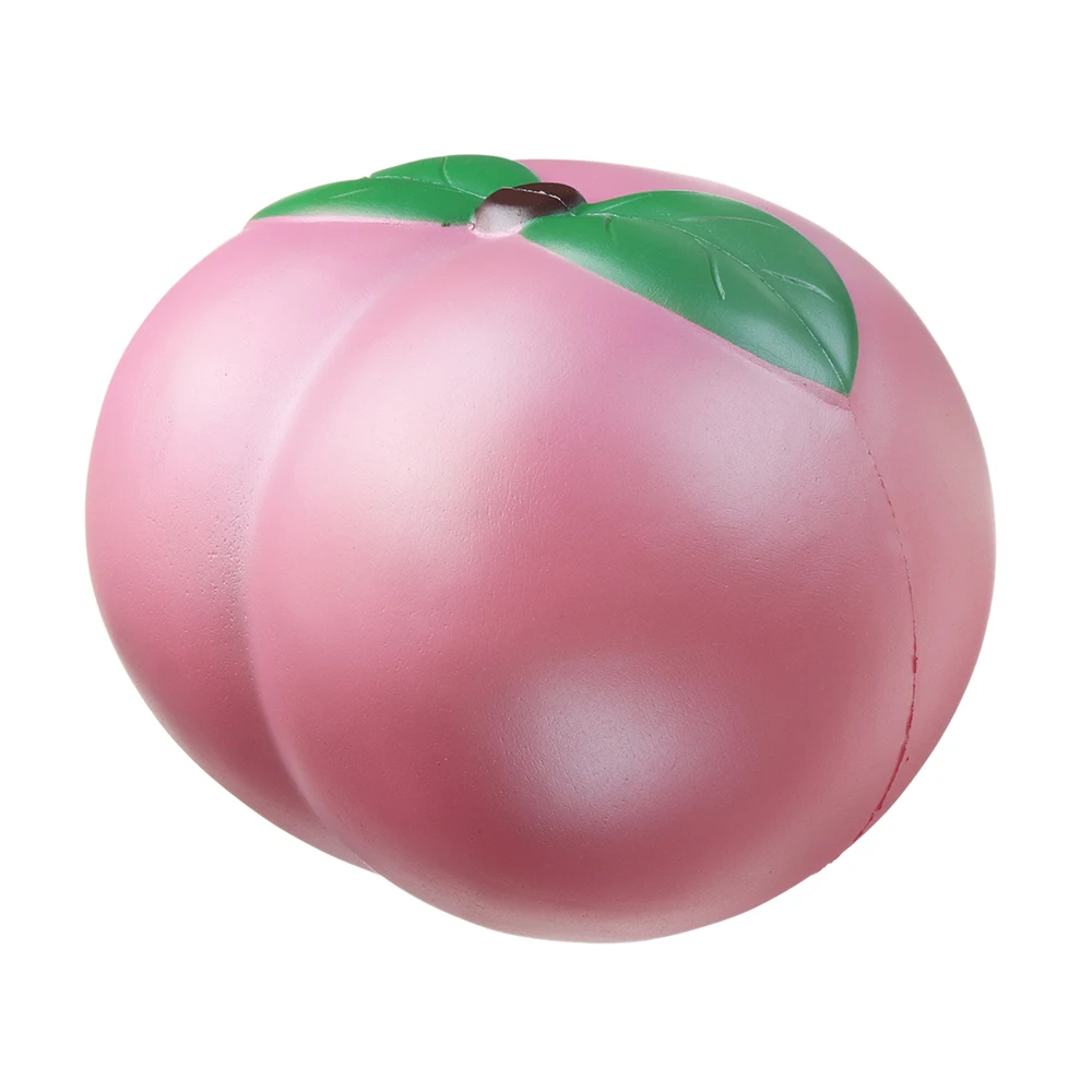 25 см Kawaii Big Peach Squishy Jumbo Fruit Slow Rising Toy для детей Коллекция подарок взрослых снятия