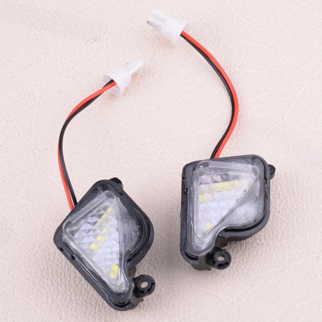 

CITALL Car Accessories 2pcs Error Free LED Side Mirror Puddle Light Lamp for Skoda Octavia Mk3 5E 2012 2013 2014 2015 2016 2017