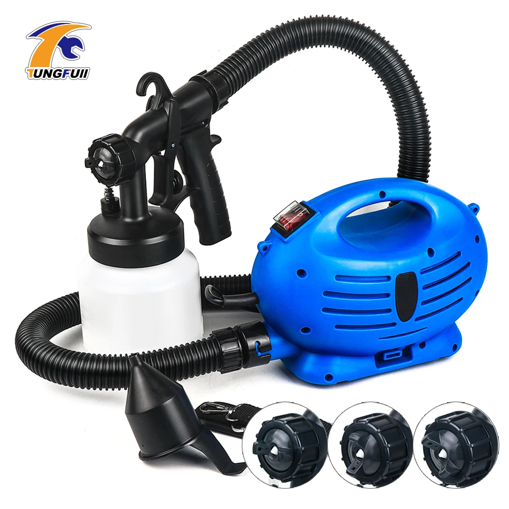 

650W Spray Gun Paint Tornado Paint Sprayers Electric Sandblasting Gun For Compressor Airbrush Paint Pistol paint Sprayer Hvlp