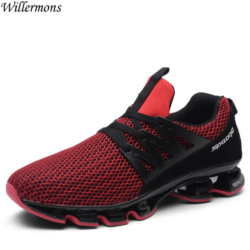 

Plus Size Men's Breathable Mesh Sports Running Shoes Men's Sneakers Outdoor Athletic Shoes Size EU 39 to 48