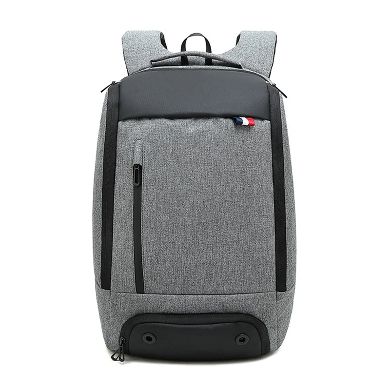 Многофункциональный дорожный рюкзак для ноутбука для мужчин и женщин, большой мужской рюкзак для хранения еды, напитков, холодных, теплых, водонепроницаемые Рюкзаки, сумка - Цвет: Серый