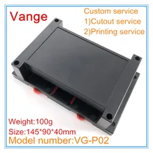 2 шт./партия Электрический PLC контроль дизайнерский брелок корпус из АБС-пластика Корпус diy 145*90*40 мм пресс-форма делая проект коробка