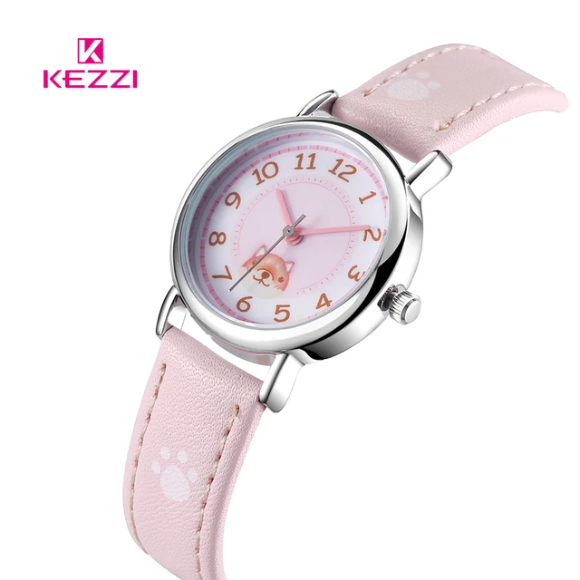 KEZZI Lovely Children Watches Cats Puppy Numerals Dial Kids Watch Star Printing KEZZI Lovely Children Watches Cats Puppy Numerals Dial Kids Watch Star Printing
