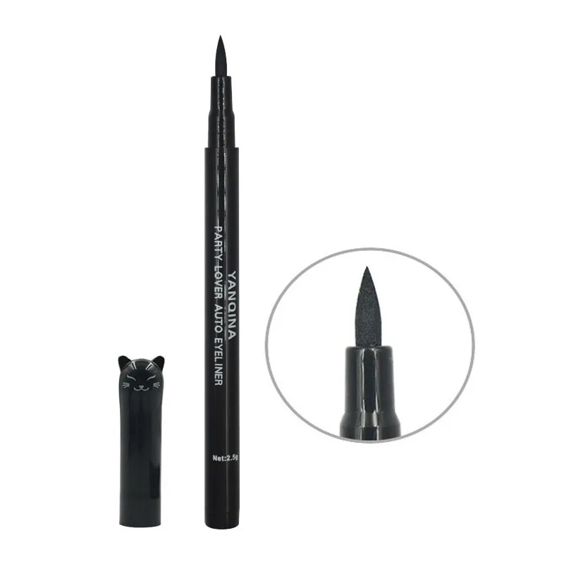 Eyes Makeup Black Eyeliner Pen Long-lasting Waterproof Liquid Eye Liner Pencil Eyelid Make up Enhancer Cosmetics Eyeliners Tool Eyes Makeup Black Eyeliner Pen Long-lasting Waterproof Liquid Eye Liner Pencil Eyelid Make up Enhancer Cosmetics Eyeliners Tool