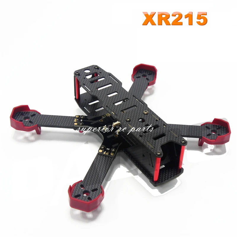 

DALRC XR215 Plus 215mm 4-Axis Carbon Fiber Quadcopter Frame with Built-in OSD BEC and Buzzer on Its PDB Board