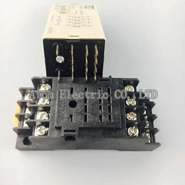 1 комплект H3Y-4 0-10Sec 24 V Реле времени задержки мощности контроллер ST6P-4