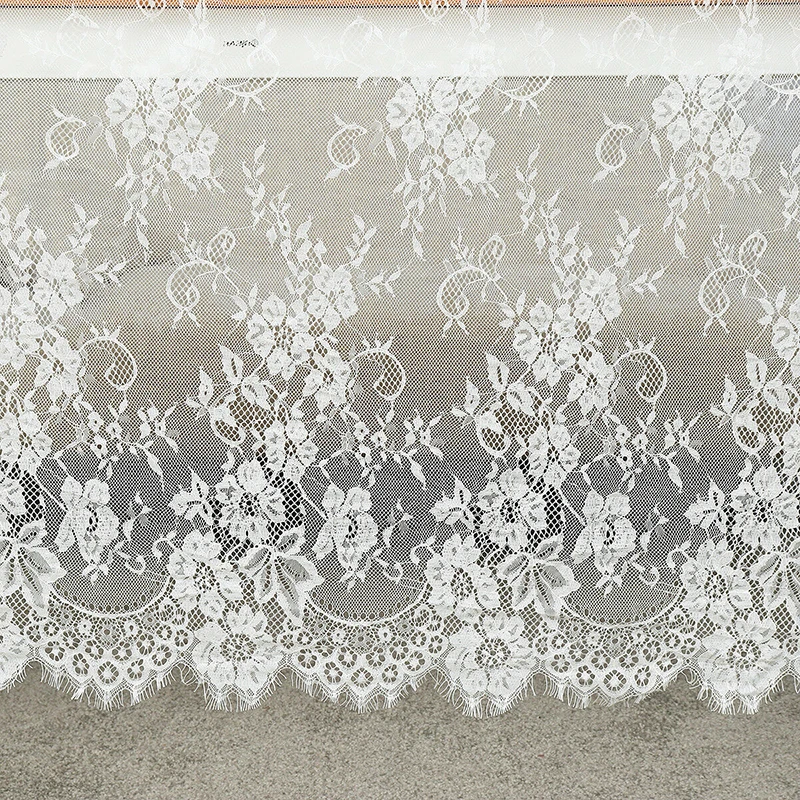 Elegant White Lace Tablecloth Lace Satin Table Linen Cloth Cover Textile Decoration for Wedding Party Home Hotel