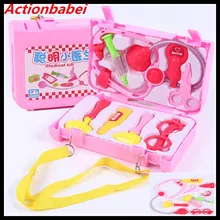 Детский врач игрушечный стетоскоп играть дома для девочек Детские моделирования инъекции медицинского оборудования аптечке аптечка