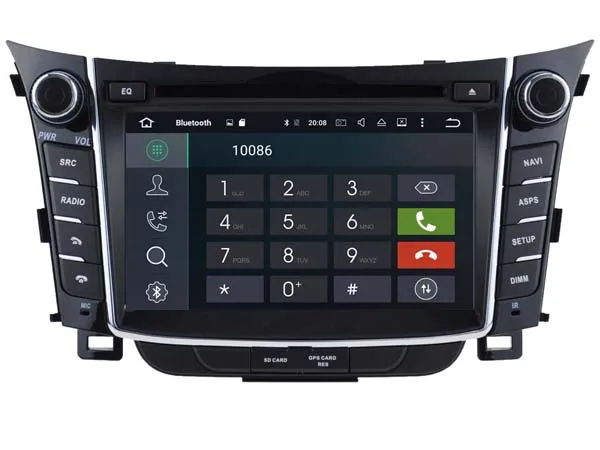 Flash Deal FOR HYUNDAI i30 2011-2013 Android 8.0 Car DVD player Octa-Core(8Core) 4G RAM 1080P 32GB ROM WIFI gps head device unit stereo 17