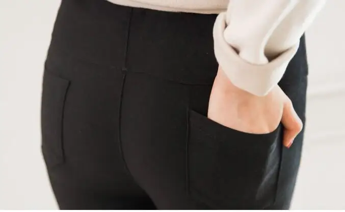 Обтягивающий с высокой талией Леггинсы для беременных модные весенне-осенние тонкие брюки-карандаш для беременных женщин