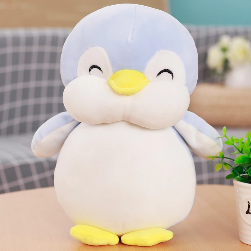 1pc 30cm Cute Soft Penguin Plush Toys Staffed Cartoon Animal Doll FashionToy for Kids Baby Lovely Girls Christmas Birthday Gift