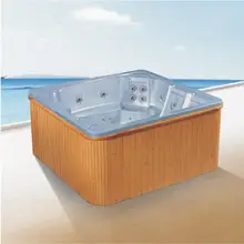 2400X2200X960 мм 6 человек плавательный бассейн гидромассажная Ванна акриловая гидромаска серфинг мульти-люди спа NS2024